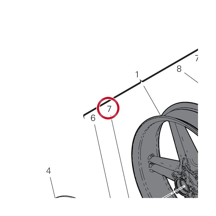 Roulement 70241831A — réf. 70241831A | Ducati Store
