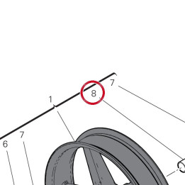 Entretoise interne — réf. 71413481AA | Ducati Store