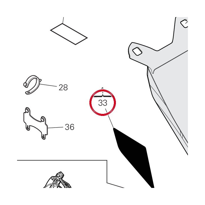 Decalcomanie droite — réf. 4381G671A | Ducati Store