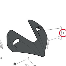 Cover proiettore noir — réf. 4801B161AC | Ducati Store