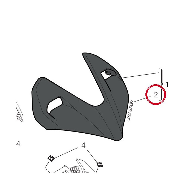 Decalcomanie Ducati — réf. 4381H461A | Ducati Store
