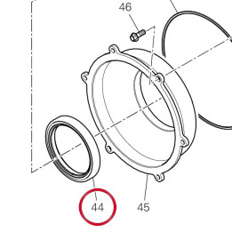 Bague D'Etancheite 75X95X12 — réf. 93040341C | Ducati Store