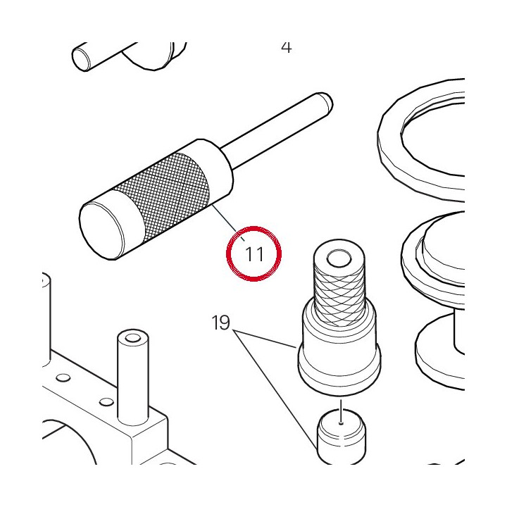 Outil de montage joint — réf. 889450093 | Ducati Store