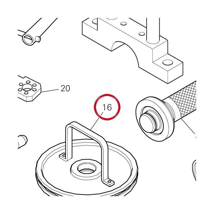 Outil de centrage tasse — réf. 889450098 | Ducati Store