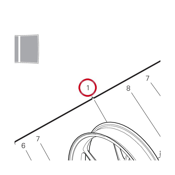 Jante roue av. 50122671AD — réf. 50122671AD | Ducati Store
