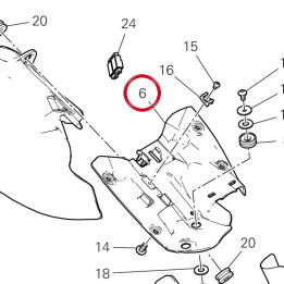 Pare-Chaleur 46111092A — réf. 46111092A | Ducati Store