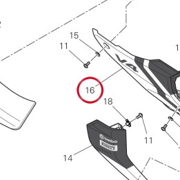 Embout droit 4801A651AL — réf. 4801A651AL | Ducati Store