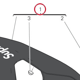 Queue de carénage — réf. 48222451AY | Ducati Store