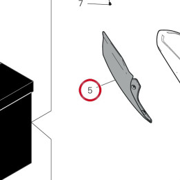 Panneau lateral droit — réf. 482P2471AA | Ducati Store