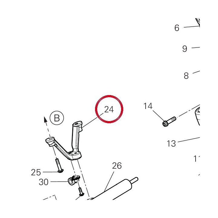 Bride amortisseur — réf. 82917491BA | Ducati Store
