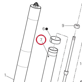 Coulisse droite complète — réf. 34916051A | Ducati Store