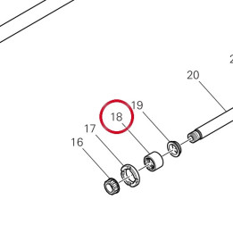 Entretoise 7791B571AA — réf. 7791B571AA | Ducati Store