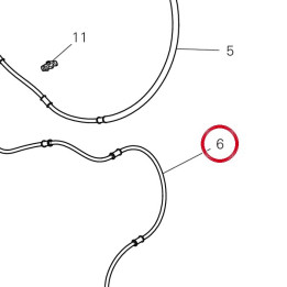 Durit boitier - étriers — réf. 61812321C | Ducati Store