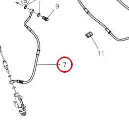 Durite maître cylindre — réf. 61912331A | Ducati Store