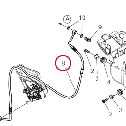 Tube Abs - rear brake — réf. 61912341B | Ducati Store