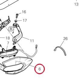 Protege-Main droite — réf. 4601T561A | Ducati Store