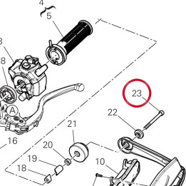 Vis tcei M6X65 77150783B — réf. 77150783B | Ducati Store