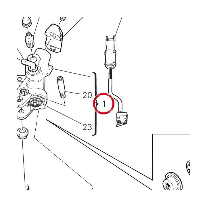 Maitre-Cylindre embrayage — réf. 63041541A | Ducati Store