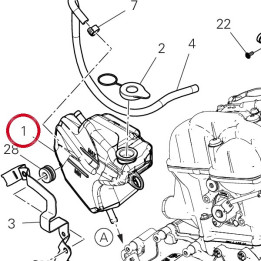 Vase expansion 58511601B — réf. 58511601B | Ducati Store