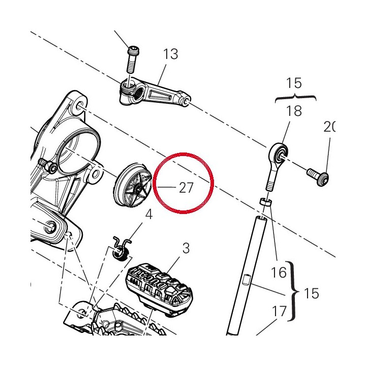 Bouchon 87241421A — réf. 87241421A | Ducati Store