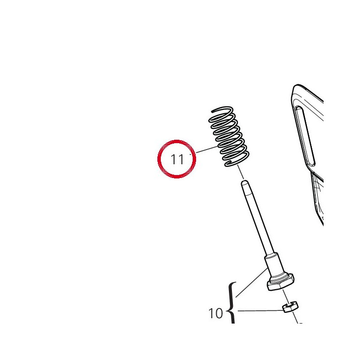 Ressort 7991D651A — réf. 7991D651A | Ducati Store
