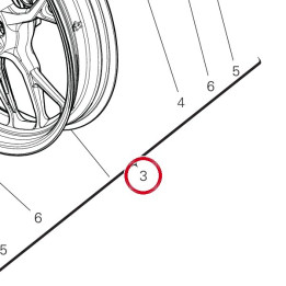 Jante roue av. 50123141AA — réf. 50123141AA | Ducati Store