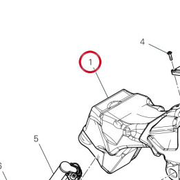 Réservoir carburant — réf. 58613641B | Ducati Store
