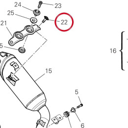 Vis special 7791B071AB — réf. 7791B071AB | Ducati Store