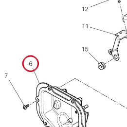 Couvercle droit cadre — réf. 8291T631B | Ducati Store
