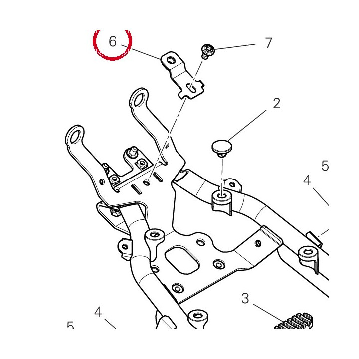 Plaquette 8291T961AA — réf. 8291T961AA | Ducati Store