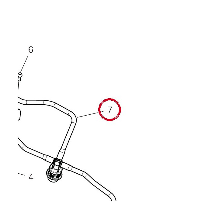 Tour/Parcours tuyaux — réf. 59024221B | Ducati Store