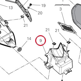 Canalisation 48115101A — réf. 48115101A | Ducati Store