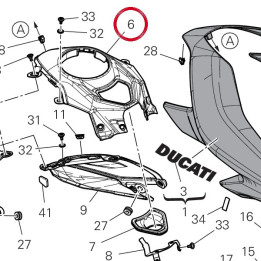 Cache R╘servoir 4801F231C — réf. 4801F231C | Ducati Store
