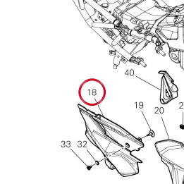 Couverture inférieure — réf. 48217881B | Ducati Store