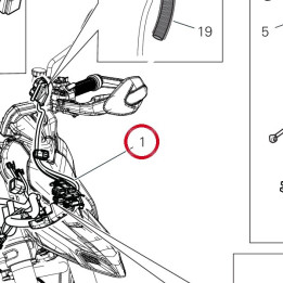 C╢blage principal 5101R011C — réf. 5101R011C | Ducati Store