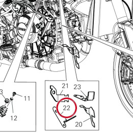 Plaquette 8301Q072AA — réf. 8301Q072AA | Ducati Store