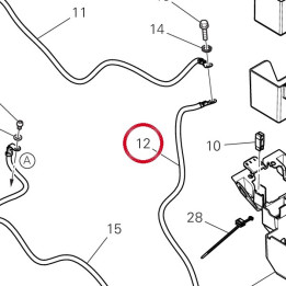 Câble masse batterie — réf. 51311171C | Ducati Store
