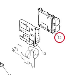Centrale contrγle moteur — réf. 93640261AA | Ducati Store
