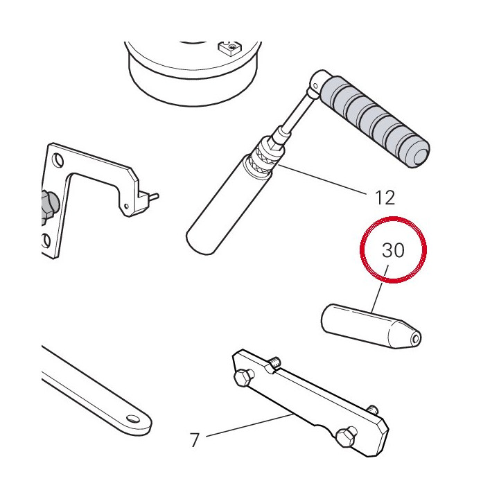Capuchon assemblage carters — réf. 887005749 | Ducati Store