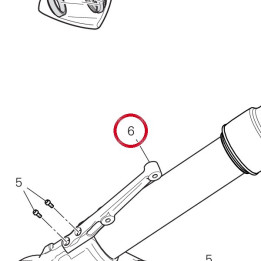 Equerre 34013421AA — réf. 34013421AA | Ducati Store