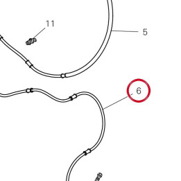 Durit boitier - étriers — réf. 61812431C | Ducati Store