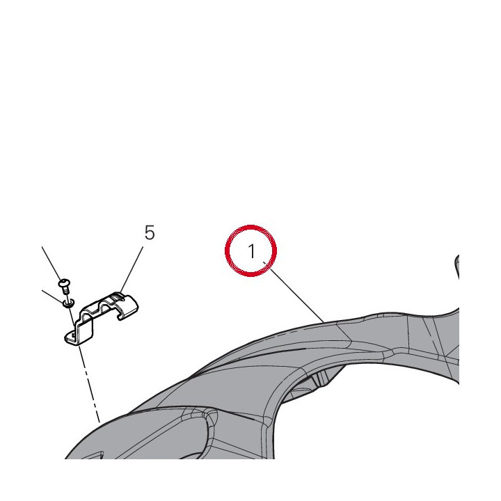 Garde-Boue av. (carbone) — réf. 56411821CA | Ducati Store