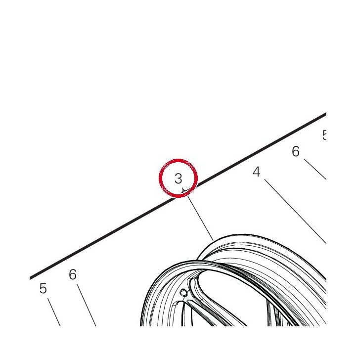 Jante roue av. 50123151AA — réf. 50123151AA | Ducati Store