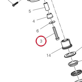 Vis tceif M10X50X1.25 — réf. 77159388B | Ducati Store