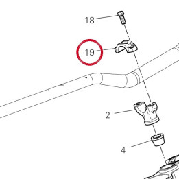 Cavalier supérieur — réf. 36016201BA | Ducati Store