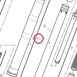 Tube porteur 34923451A — réf. 34923451A | Ducati Store