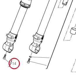 Kit viti piedino M6X25 vrm — réf. 34923491A | Ducati Store