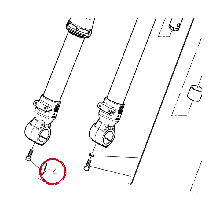 Kit viti piedino M6X25 vrm — réf. 34923491A | Ducati Store
