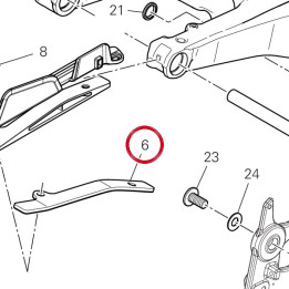 Tampon inférieur 86613641A — réf. 86613641A | Ducati Store