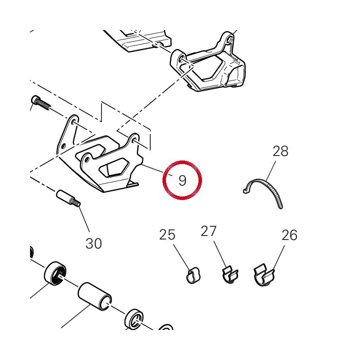 Guide chaîne 8301N991CA — réf. 8301N991CA | Ducati Store